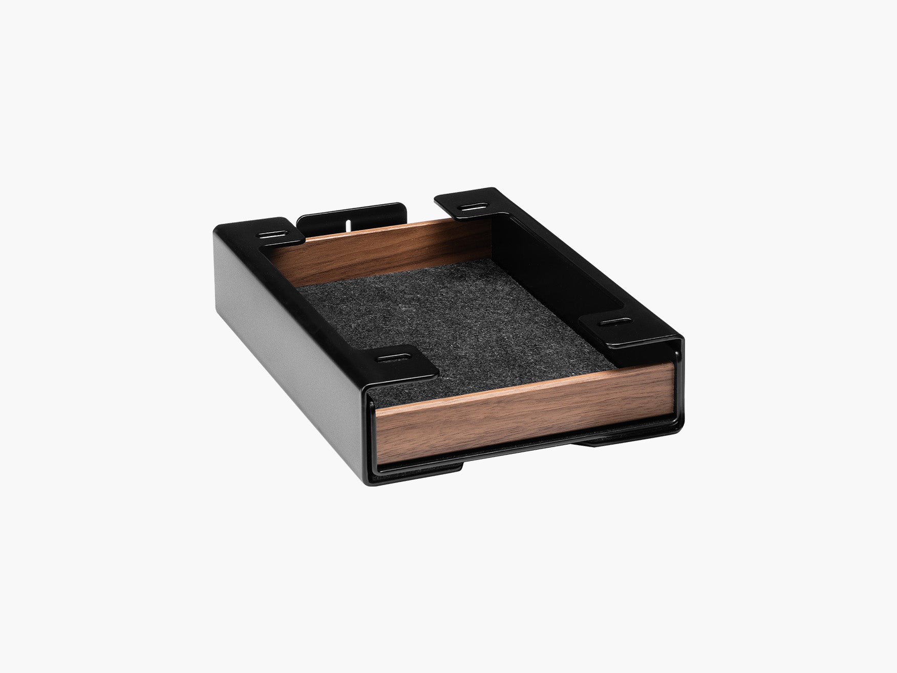BALOLO, Desk Cockpit, Standing Desk, Stehschreibtisch, Schublade, Tray Set, Schublade für Schreibtisch, Drawer for Desk, Desk Drawer, Home Office, Work from Home, organized workspace, desk setup, #material_Amerikanischer Nussbaum