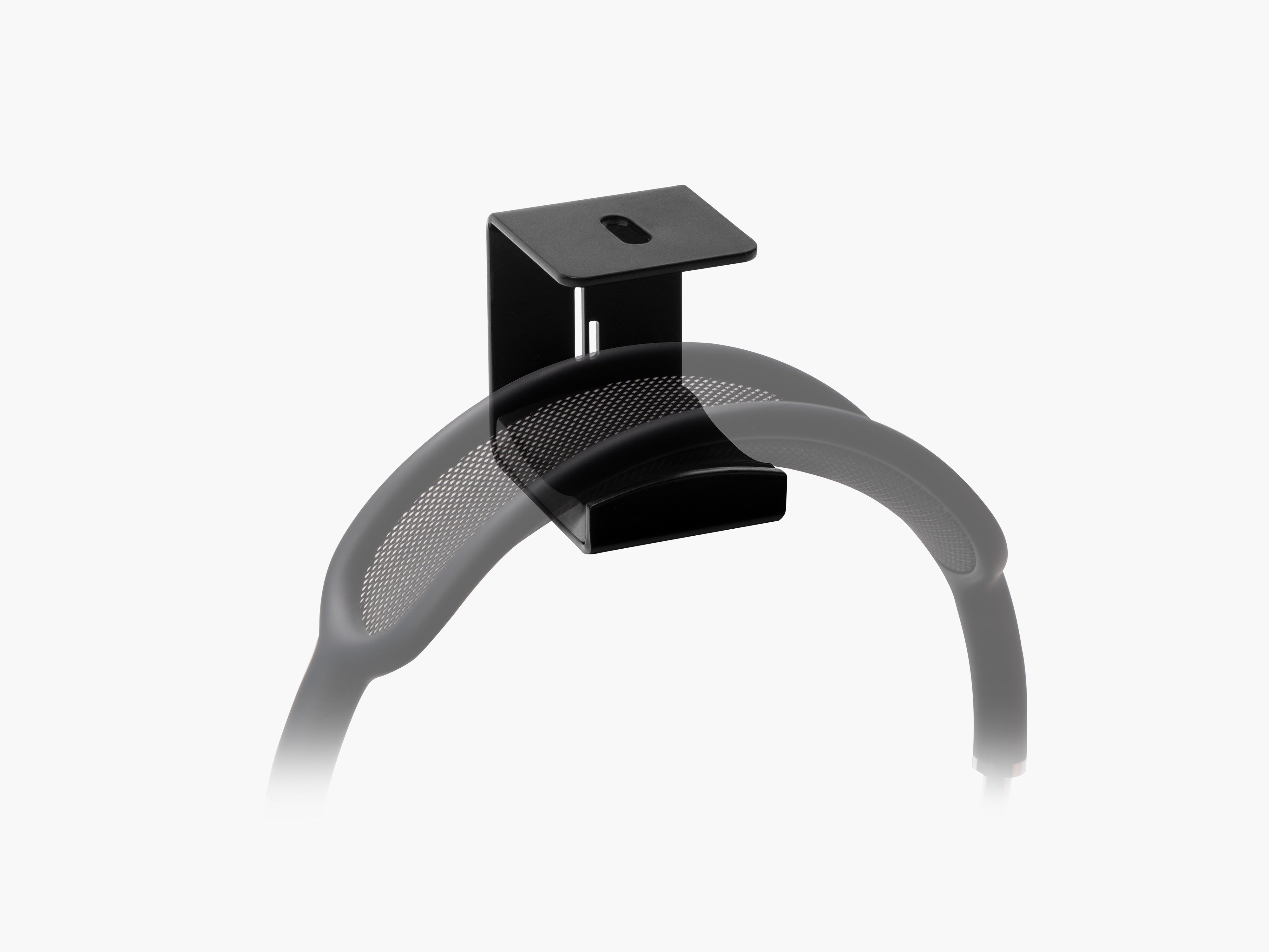 BALOLO, Kopfhörerhaken, Headphone Hook, Kopfhörerhalter, Kopfhörerständer, Headsethalter, Headset Holder, Desk Cockpit, Home Office, Organisierter Arbeitsplatz, organized workspace, office, standing desk